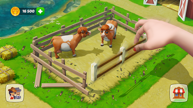 #1. Wild West: Farm Town Build (Android) By: Social Quantum Ltd