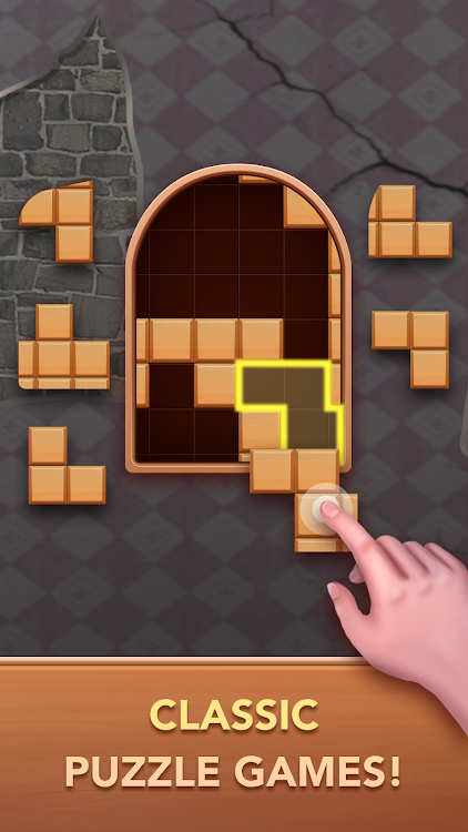 #6. Wood Block - Puzzle Games (Android) By: Playflux