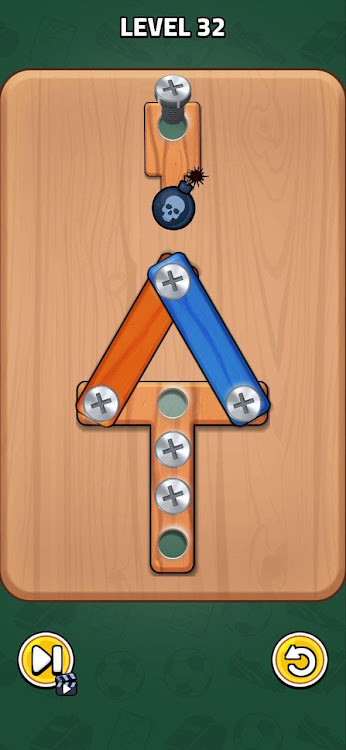 #1. Wood Nuts & Bolts Screw Master (Android) By: Swai Zila