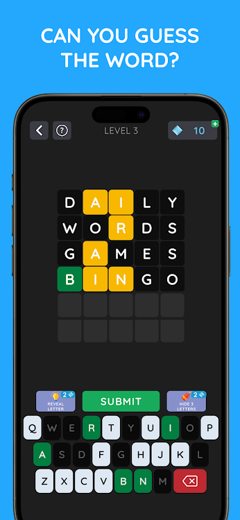 #1. Word Game: Guess the Word (Android) By: Roghan Games