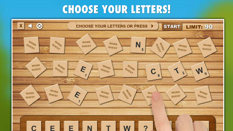 #1. Word Quest PRO (Android) By: LittleBigPlay - Word, Educational & Puzzle Games