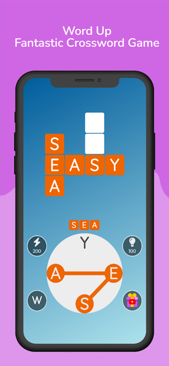 #1. Word Up: Crossword (Android) By: Pixtory Game