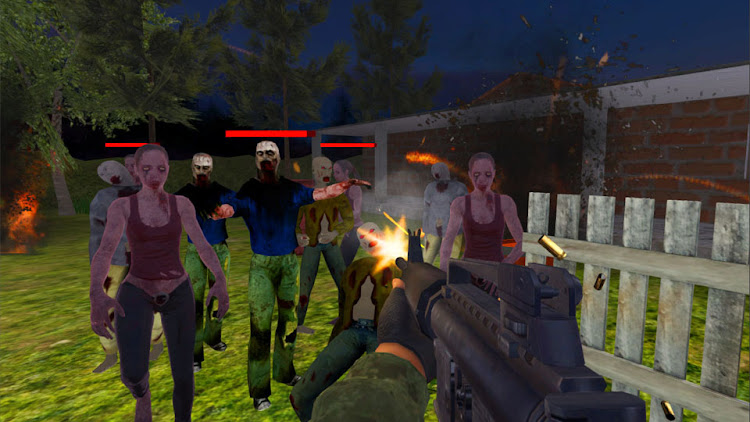 #1. Zombie fps Shooting Games 3D (Android) By: Gaming Eagles