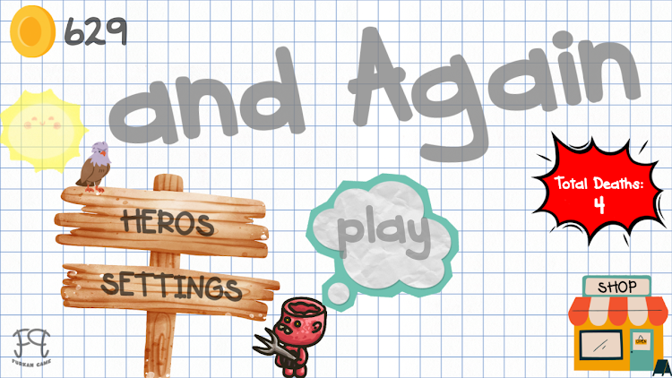 #1. and Again - Platform & Puzzle (Android) By: sarierdnc