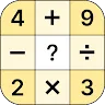 Icon: 數學益智遊戲 - Crossmath