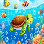  Aqua Explorer Puzzle Game 