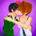  Secret Kiss: School girl Games 