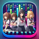  Piano Music Anime School Game 