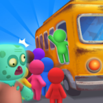  Bus Color Jam: Zombie Escape 